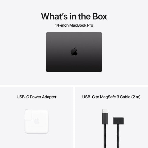 Apple Macbook Pro M4 Pro Chip (2024) 14-inch, 12-Core CPU 16-Core GPU, 24GB RAM 512GB SSD, English