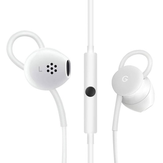 Google Pixel USB-C Wired Earbuds, White