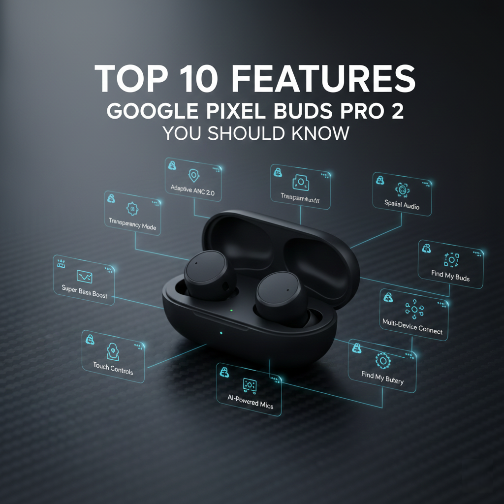 Features of Google Pixel Buds Pro 2