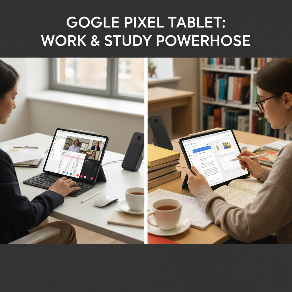 Google Pixel Tablet for Work and Study