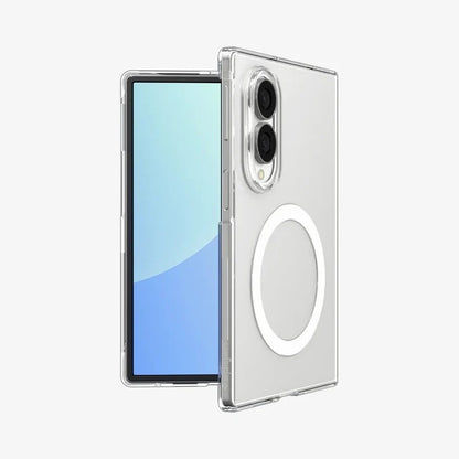 Clear Case for Samsung Z Fold 8 Crystal Clear Silicone Cover Bumper Shockproof Protective Cover - PixelMax