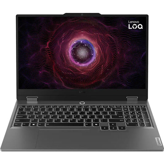 Lenovo LOQ Gaming Laptop, 15.6" FHD IPS 144Hz Display, AMD Ryzen 5 7235HS Processor, 16GB RAM 512GB SSD, 6GB NVIDIA GeForce RTX 4050, ENG KB, Windows 11 Home, Luna Grey - PixelMax