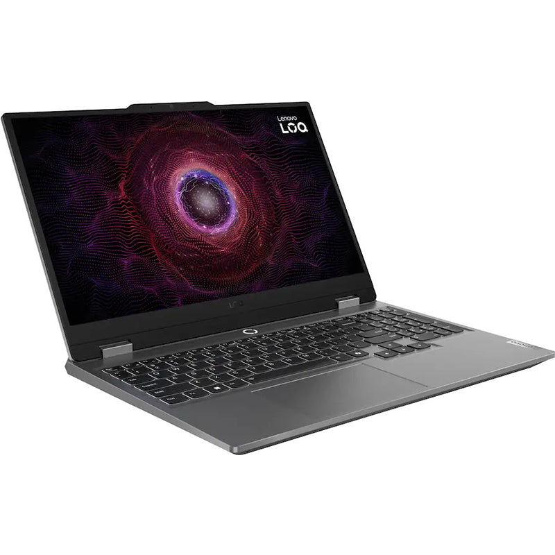 Lenovo LOQ Gaming Laptop, 15.6" FHD IPS 144Hz Display, AMD Ryzen 5 7235HS Processor, 16GB RAM 512GB SSD, 6GB NVIDIA GeForce RTX 4050, ENG KB, Windows 11 Home, Luna Grey - PixelMax