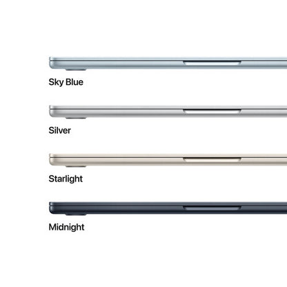 Apple Macbook Air M5 Chip (2026) 13-inch, 10-Core CPU 8-Core GPU, 16GB RAM 512GB SSD, English - PixelMax