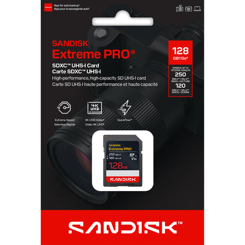 SanDisk Extreme Pro UHS-I SDXC Memory Card