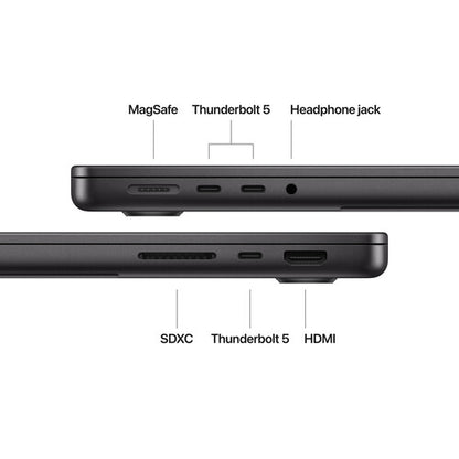 Apple Macbook Pro M4 Max Chip (2024) 14-inch, 14-Core CPU 32-Core GPU, 36GB RAM 1TB SSD, English