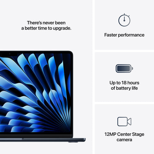 Apple MacBook Air M4 Chip (2025) 15-inch, 10-core CPU and 10-core GPU, English