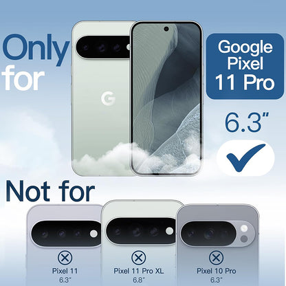 Clear Case for Google Pixel 11 Pro Crystal Clear Silicone Cover Bumper Shockproof Protective Cover