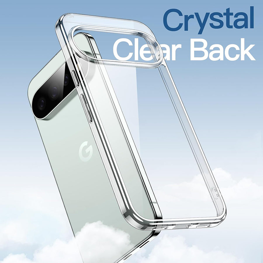 Clear Case for Google Pixel 11 Pro Crystal Clear Silicone Cover Bumper Shockproof Protective Cover