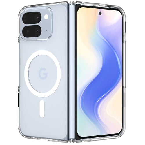 Clear Case for Google Pixel 10 Pro Fold Crystal Clear Silicone Cover Bumper Shockproof Protective Cover