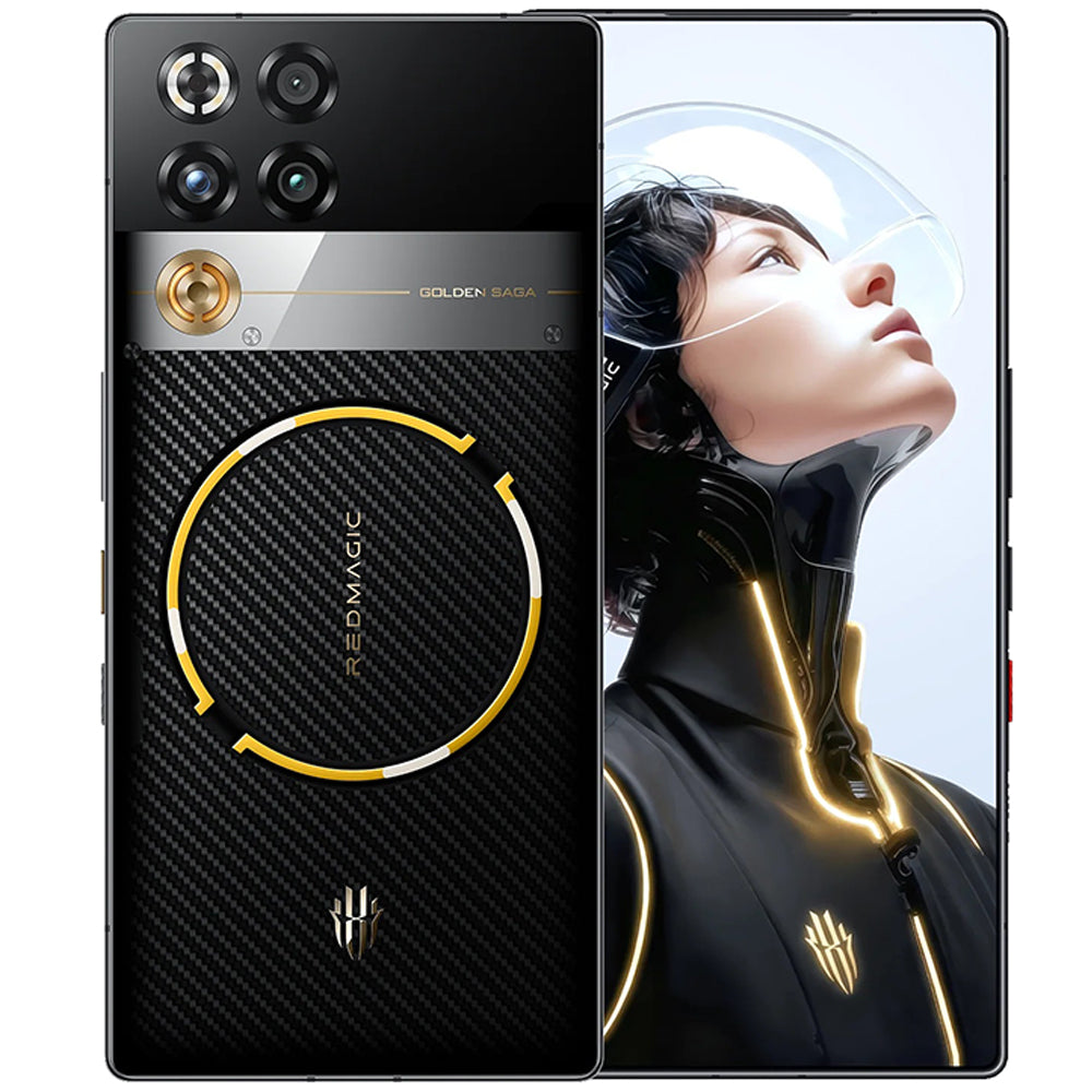 ZTE Nubia Redmagic 11 Pro 5G Dual Sim 1TB 24GB RAM Golden Saga Limited Edition Bundle - PixelMax