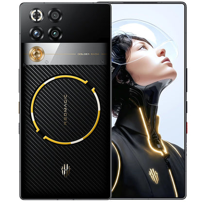 ZTE Nubia Redmagic 11 Pro 5G Dual Sim 1TB 24GB RAM Golden Saga Limited Edition Bundle - PixelMax
