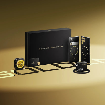ZTE Nubia Redmagic 11 Pro 5G Dual Sim 1TB 24GB RAM Golden Saga Limited Edition Bundle - PixelMax
